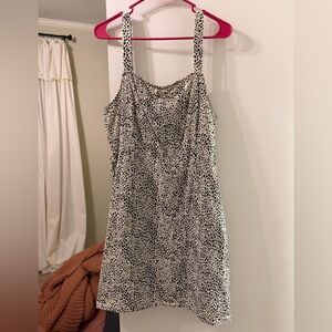 Leopard Linen AE Dress